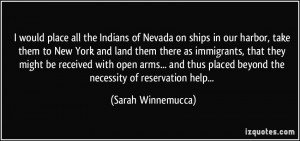 of Nevada on ships in our harbor, take them to New York and land ...