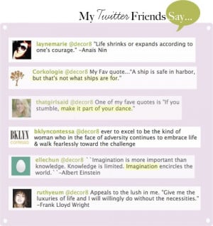 some great sayings - put together by the gorgeous @Holly Becker :)