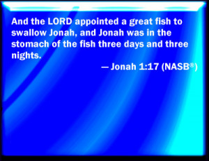 Jonah 1:17 Bible Verse Slides