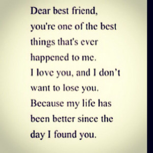 Dear ex best friend