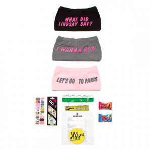 Includes shorts made by Sofia Coppola's 90s clothing line, Milk Fed.