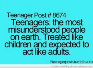 Teenager Are The Most Misunderstood People On Earth