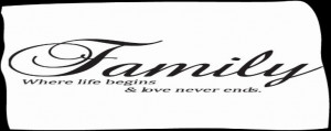 family quote vinyl wall art 2 large Assessing Your Family Dynamics
