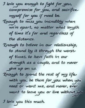 perfect wedding vow, I must say