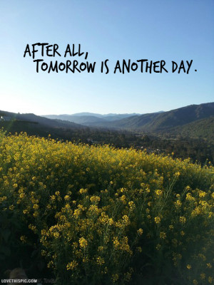 After All Tomorrow Is Another Day
