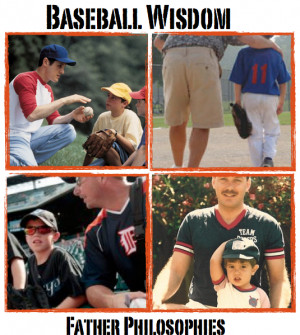 Father Son Baseball Quotes The role of a father,