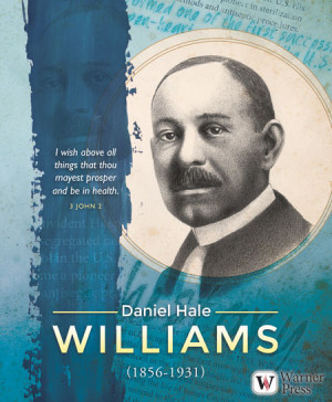Church Bulletin cover of Daniel Hale Williams