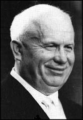 Nikita Khrushchev, the grandson of a serf and the son of a coal miner ...