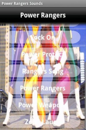 Power Rangers Sound Quotes Screenshot 3