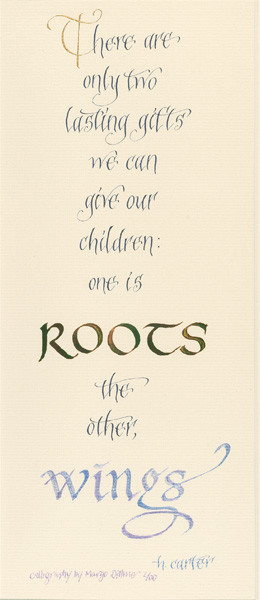 Family Roots Quotes http://www.margodittmer.com/project-gallery.html