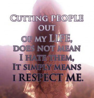 Cutting People Out Of My Life