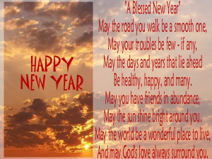 Happy New Year Jim and I wish you many Blessings for 2012 and God ...