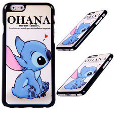 ... Characters Lilo And Stitch Ohana Quote Case Cover For Apple iPhone 6
