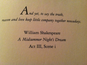 Quotes From A Midsummer Nights Dream