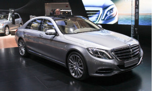 2015 Mercedes-Benz S600 live photos, 2014 Detroit Auto Show