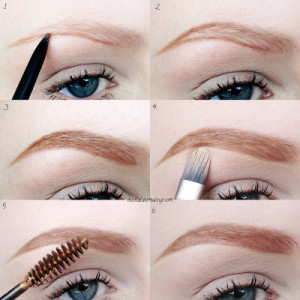 Eyebrow Routine Pictorial
