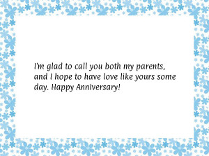 Happy Wedding Anniversary Quotes for Parents