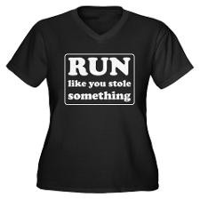 Funny sports quote Women's Plus Size V-Neck Dark T for