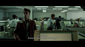 Fight Club Quotes You Are Not Made his entry fight club?