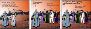 Bible Cartoon Abraham and Lot