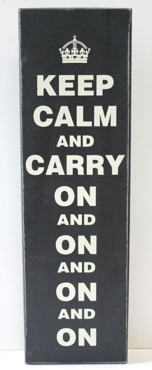 ... humorous twist to the popular saying on a wood block sign. Measures 16