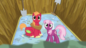 Image - Cheerilee and Big Mac confused S02E17.png - My Little Pony ...