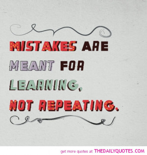 Famous Quotes Learn From Mistakes. QuotesGram