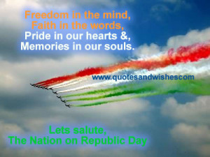 Happy Republic Day 2013 Independence - Favourite Quote For Today for