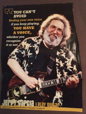 Jerry Garcia we MISS YOU JERRY.