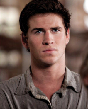 Gale is hurt when he sees Katniss kiss Peeta.