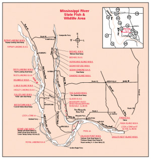 Mississippi River Illinois Site Map picture