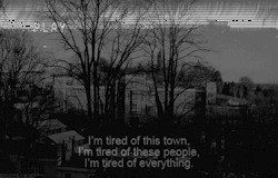 quote sad tired poetry Punk Rock depressive so tired Fake Friends ...