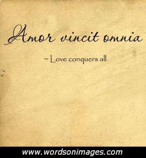 Latin love quotes