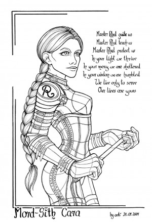 Mord-Sith Cara by arti-chan