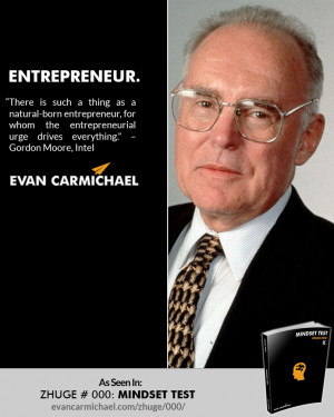 There is such a thing as a natural-born entrepreneur, for whom the ...