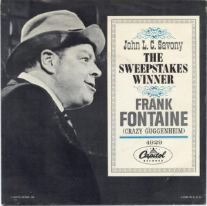 Frank Fontaine Comedian Covers of frank fontaine,