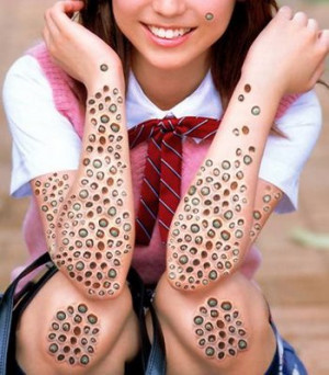 To find out more about trypophobia its causes and cures CLICK HERE