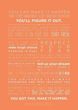 You'll figure it out