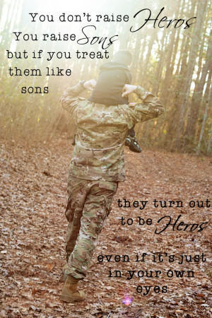 Father Son Military Quote