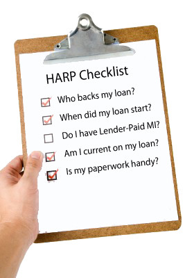 The HARP Refinance Checklist : Get HARP-Approved More Quickly