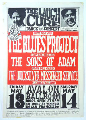 ... – QUICKSILVER Avalon Ballroom Concert Poster (May 13th -14th 1966
