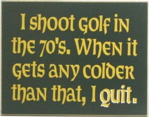 Funny Golf Signs