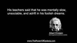Albert Einstein #BrainBalance #Dyslexia Wayne, PA & Glassboro, NJ