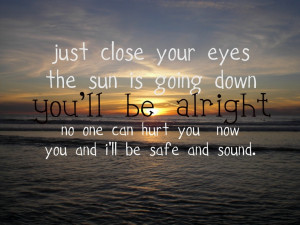 Safe and Sound-- Taylor Swift
