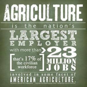 quote #agriculture #agisimportant #listenupobama Agriculture is the ...