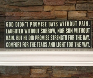 Comfort Quote... Amen!