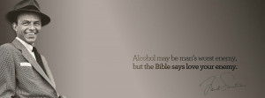 Love Your Enemy Frank Sinatra Facebook Cover