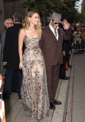 Amber Heard and Johnny Depp Bring Their Love to Toronto