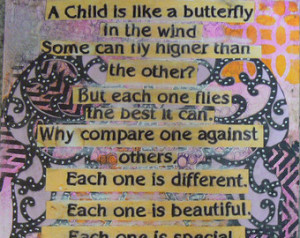 Life Quote Collage Mixed media collage quote art