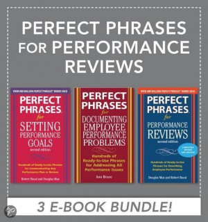 Perfect Phrases for Performance Reviews (EBOOK BUNDLE) EBOOK